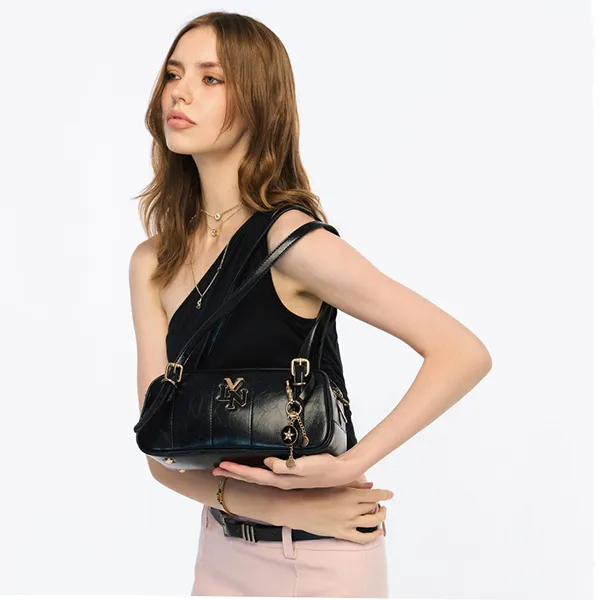 Túi Đeo Vai Nữ Lyn Bolinar M Shoulder Bag L26CBWA136 Black Màu Đen