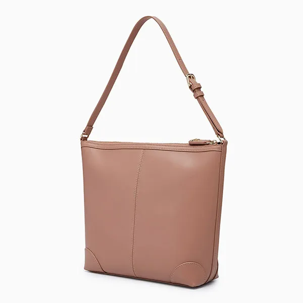 Túi Đeo Vai Nữ Lyn Boyfriends Shoulder Bag L26CBWA184 Cameo Màu Nâu