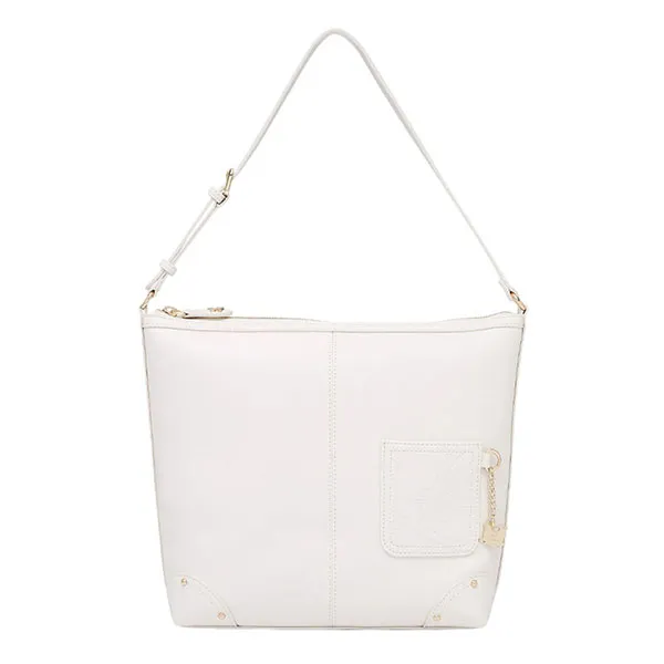 Túi Đeo Vai Nữ Lyn Boyfriends Shoulder Bag L26CBWA184 Ivory Màu Trắng