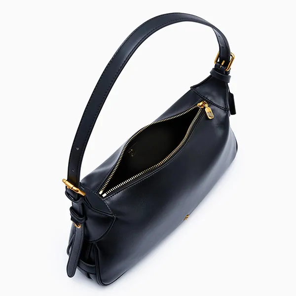 Túi Đeo Vai Nữ Lyn Gem Infinite M Shoulder Bag L26CBWA043 Black Màu Đen