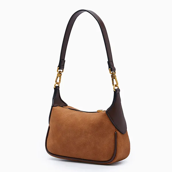 Túi Đeo Vai Nữ Lyn Gem Infinite S Shoulder Bag L26CBWA044 Tan Màu Nâu