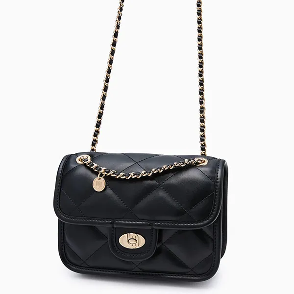 Túi Đeo Vai Nữ Lyn Lana Infinite S Shoulder Bag L26CBWA066 Black Màu Đen