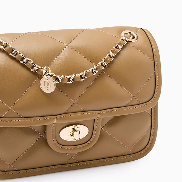 Túi Đeo Vai Nữ Lyn Lana Infinite S Shoulder Bag L26CBWA066 Brown Màu Nâu