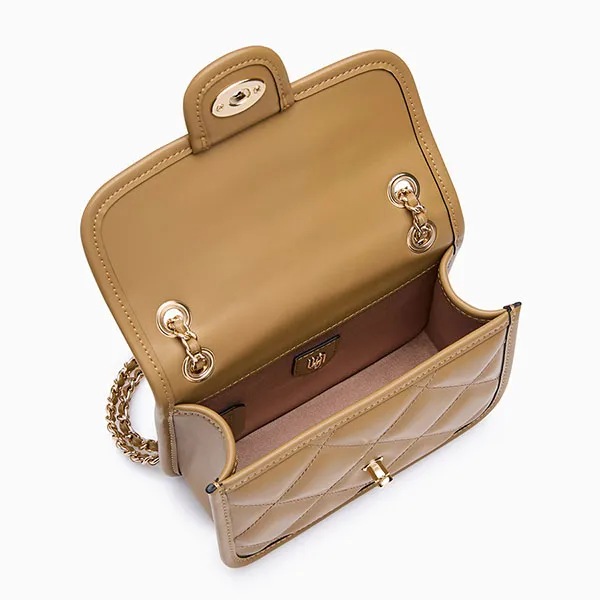 Túi Đeo Vai Nữ Lyn Lana Infinite S Shoulder Bag L26CBWA066 Brown Màu Nâu