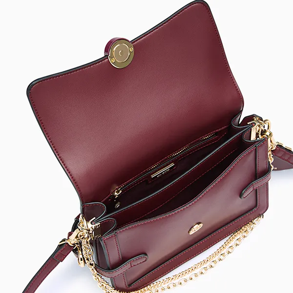 Túi Đeo Vai Nữ Lyn Mabel S Shoulder Bag L26CBWA098 Dark Red Màu Đỏ Mận