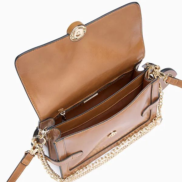 Túi Đeo Vai Nữ Lyn Mabel S Shoulder Bag L26CBWA098 Tan Màu Nâu