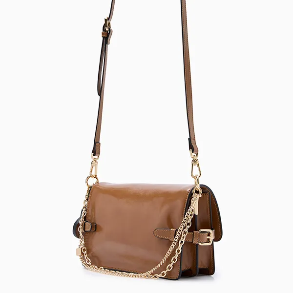 Túi Đeo Vai Nữ Lyn Mabel S Shoulder Bag L26CBWA098 Tan Màu Nâu
