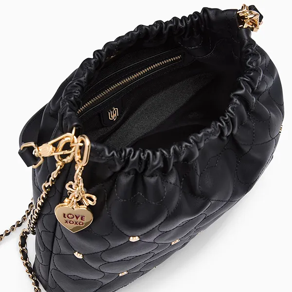 Túi Đeo Vai Nữ Lyn Monet Cher Infinite Shoulder Bag L26CBWA125 Black Màu Đen