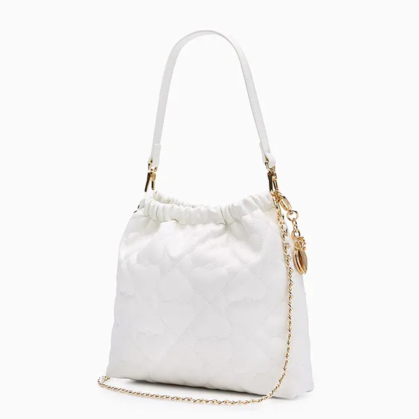 Túi Đeo Vai Nữ Lyn Monet Cher Infinite Shoulder Bag L26CBWA125 Ivory Màu Trắng