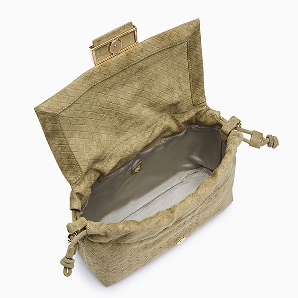 Túi Đeo Vai Nữ Lyn Montana Infinite M Shoulder Bag L26CBWA063 Green Màu Xanh