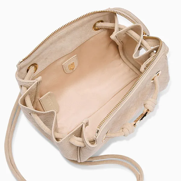 Túi Đeo Vai Nữ Lyn Montana Infinite S Shoulder Bag L26CBWA064 Light Beige Màu Be