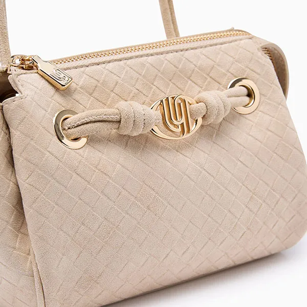 Túi Đeo Vai Nữ Lyn Montana Infinite S Shoulder Bag L26CBWA064 Light Beige Màu Be