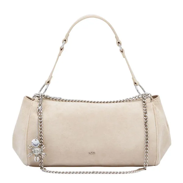 Túi Đeo Vai Nữ Lyn Pista M Shoulder Bag L26CBWA164 Light Beige Màu Be