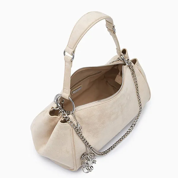 Túi Đeo Vai Nữ Lyn Pista M Shoulder Bag L26CBWA164 Light Beige Màu Be