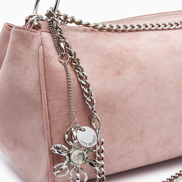 Túi Đeo Vai Nữ Lyn Pista M Shoulder Bag L26CBWA164 Pink Màu Hồng