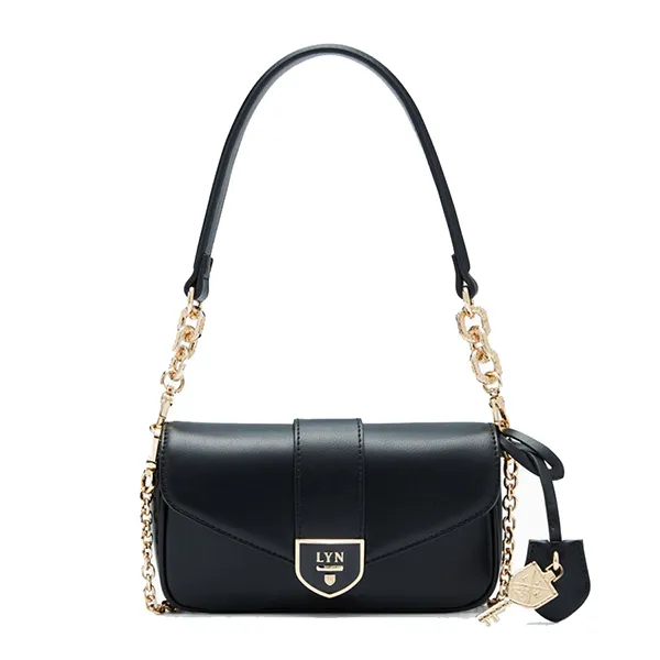 Túi Đeo Vai Nữ Lyn Re- Edit Casia Mini Crossbody Bag - Black L26CBWA116 Màu Đen