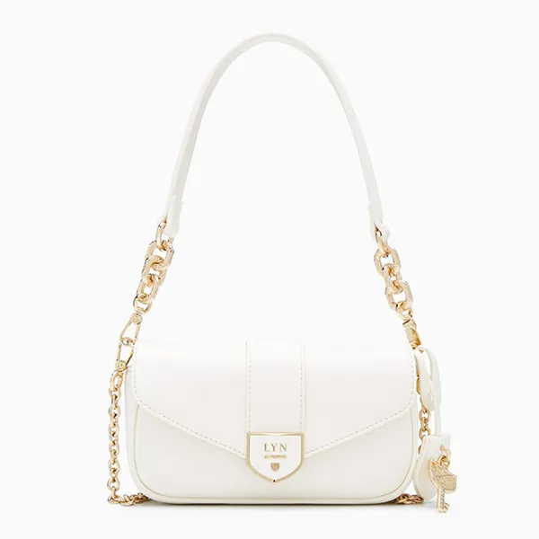 Túi Đeo Vai Nữ Lyn Re- Edit Casia Mini Crossbody Bag - Ivory L26CBWA116 Màu Trắng Kem