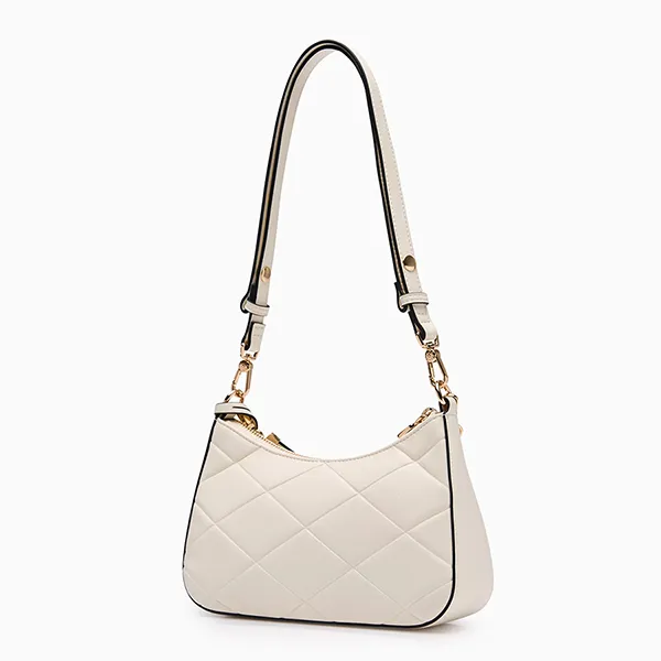 Túi Đeo Vai Nữ Lyn Re-Edit Rosee Emb S Shoulder Bag L26CBWA122 Ivory Màu Trắng