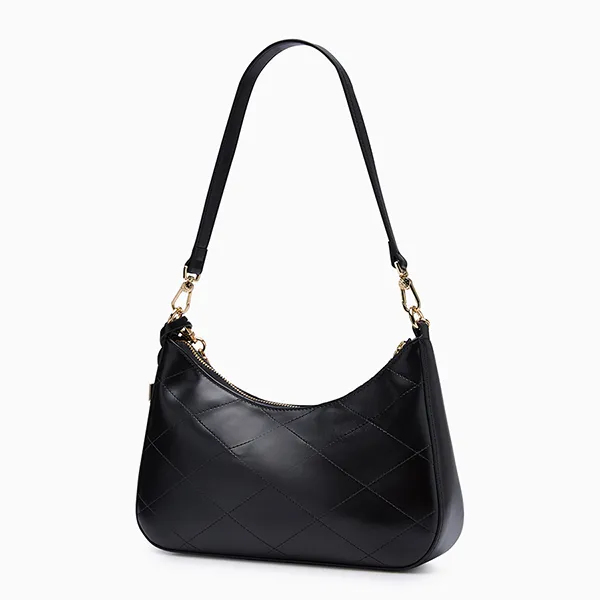 Túi Đeo Vai Nữ Lyn Re-Edit Rosee Quilt M Shoulder Bag L26CBWA121 Black Màu Đen