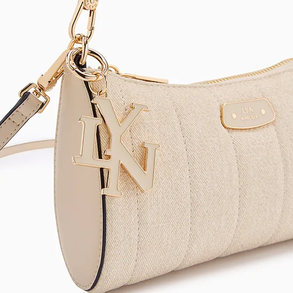 Túi Đeo Vai Nữ Lyn Renny S Shoulder Bag L26CBWA086 Light Beige Màu Be