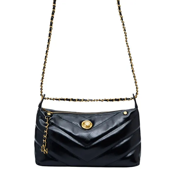 Túi Đeo Vai Nữ Lyn Starita S Shoulder Bag L26CBWB038 Black Màu Đen