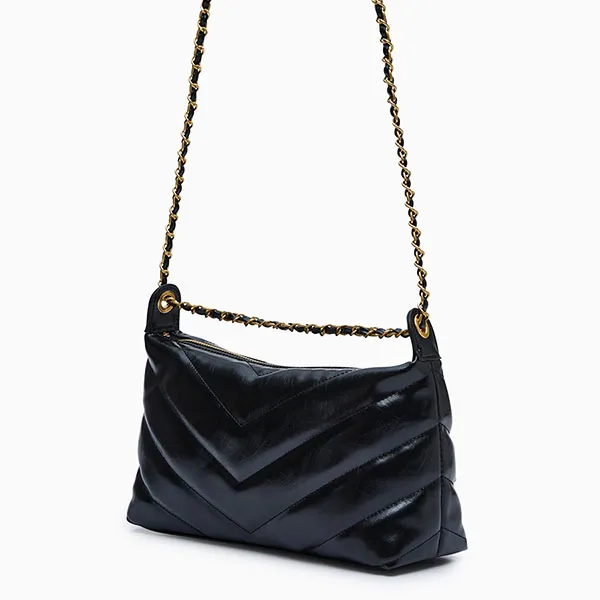 Túi Đeo Vai Nữ Lyn Starita S Shoulder Bag L26CBWB038 Black Màu Đen