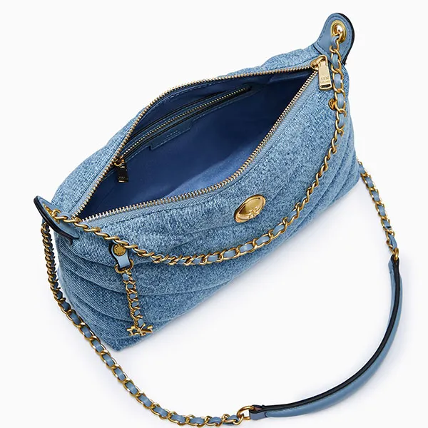 Túi Đeo Vai Nữ Lyn Starita S Shoulder Bag L26CBWB038 Blue Variation 2 Màu Xanh