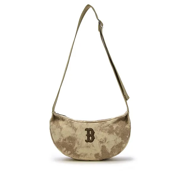 Túi Đeo Vai Nữ MLB Vintage Washing Shoulder Bag Boston Red Sox Sand 3ABQBV45N-43SAM Màu Be