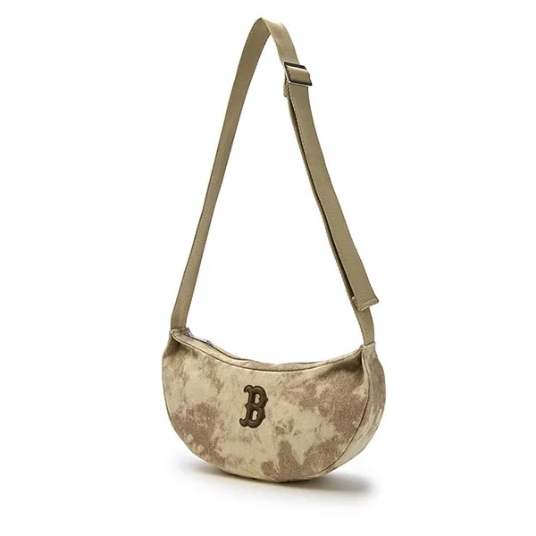 Túi Đeo Vai Nữ MLB Vintage Washing Shoulder Bag Boston Red Sox Sand 3ABQBV45N-43SAM Màu Be