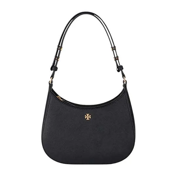 Túi Đeo Vai Nữ Tory Burch Black Emerson Shoulder Bag Màu Đen