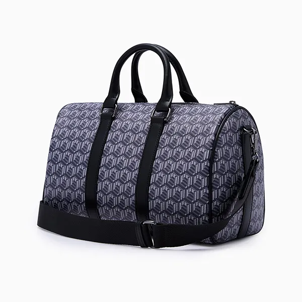 Túi Du Lịch Lyn Zoll Infinite Duffle Handbag - Printed Black L26CBWA176 Màu Xanh Đen