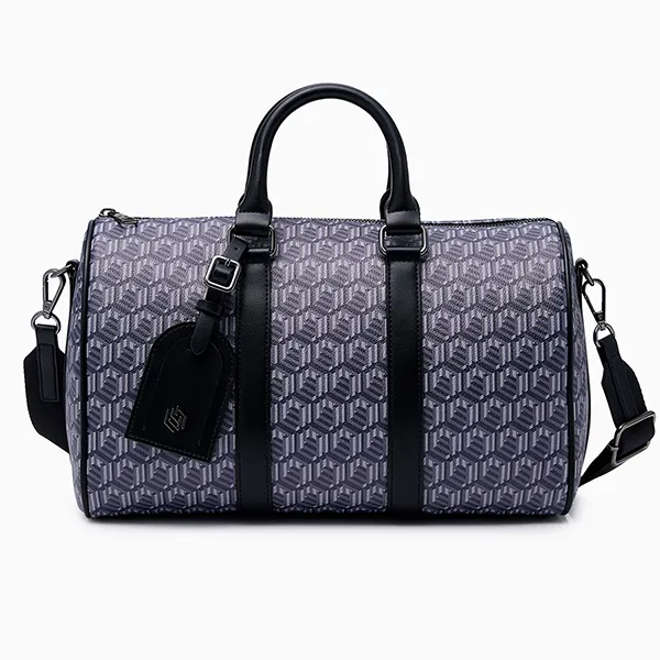 Túi Du Lịch Lyn Zoll Infinite Duffle Handbag - Printed Black L26CBWA176 Màu Xanh Đen