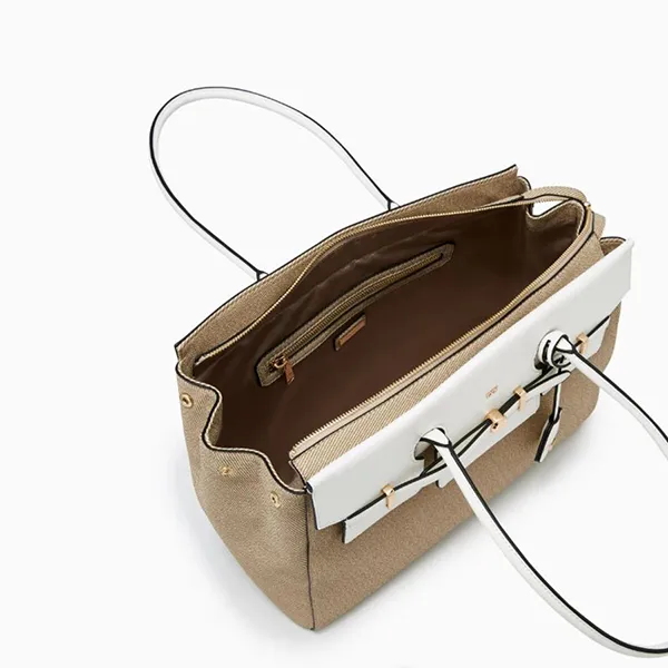 Túi Tote Nữ Lyn Andera L Bag Beige L25FBWB054 Màu Be Trắng