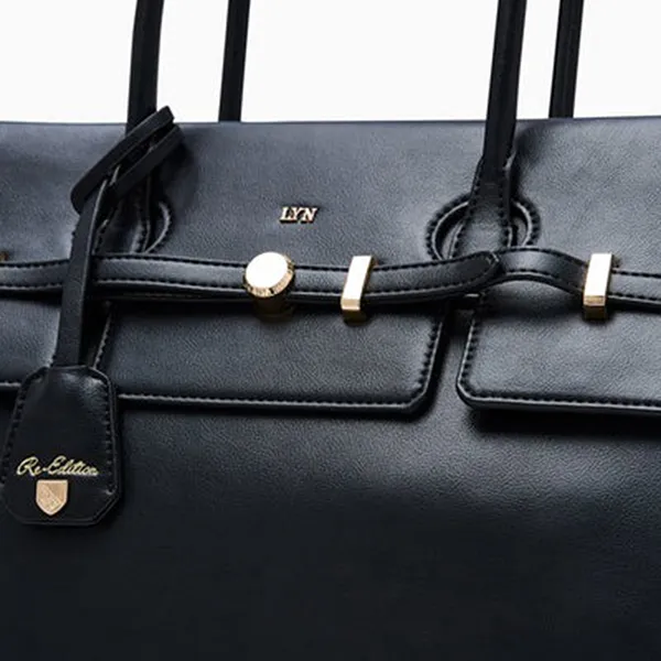 Túi Tote Nữ Lyn Andera L Bag Black L25FBWB054 Màu Đen