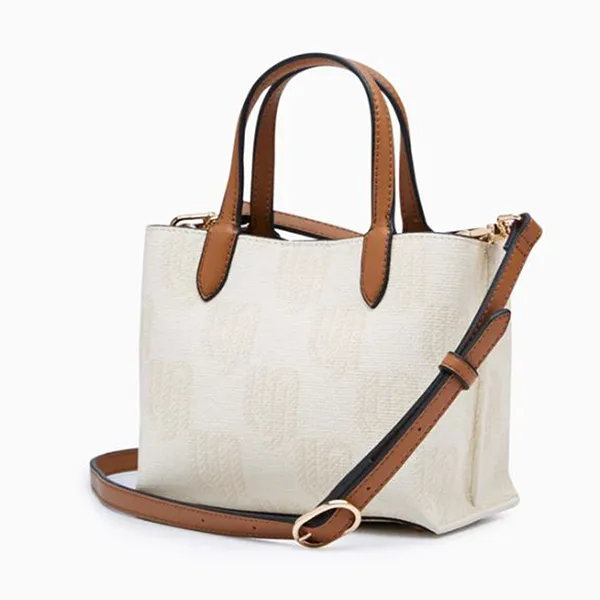 Túi Tote Nữ Lyn Blondie Infinite Mini Bag Ivory L26CBWA077 Màu Trắng Ngà