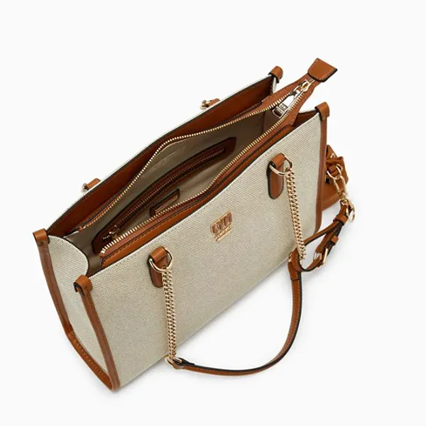 Túi Tote Nữ Lyn Malik L Bag Beige LL25FBF039 Màu Be