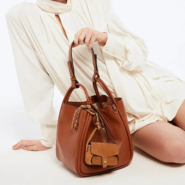 Túi Tote Nữ Lyn Moria L Bag Tan L25FBWA023 Màu Nâu