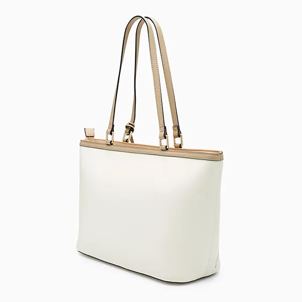 Túi Tote Nữ Lyn Re-Edit Mustang L Tote Bag - Printed Ivory L26CBWA107 Màu Kem