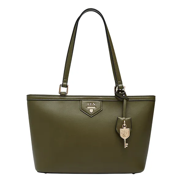 Túi Tote Nữ Lyn Re-Edit Mustang M Tote Bag - Dark Green L26CBWA108 Màu Xanh Đậm