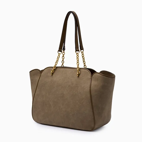 Túi Tote Nữ Lyn Tanya Infinite Xl Bag L26SBWA003 Màu Nâu Xanh