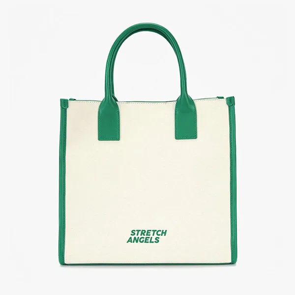 Túi Tote Nữ Stretch Angels BOR31131-GN Màu Xanh Trắng