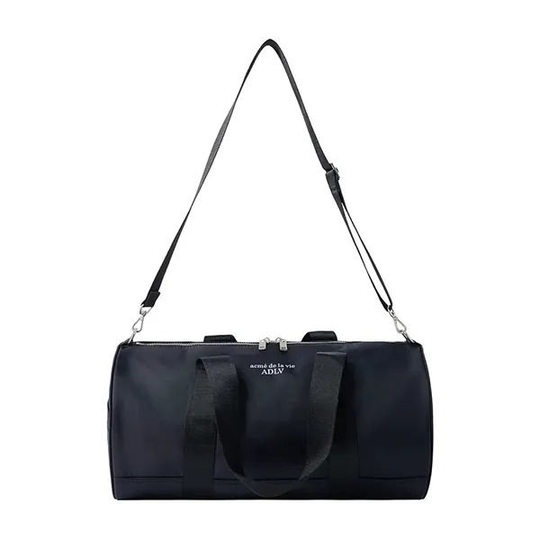 Túi Trống Nữ Acmé De La Vie Duffel Basic Logo Ripstop Two-Way ADLV-24SS-ACRPTW-BLK Màu Đen