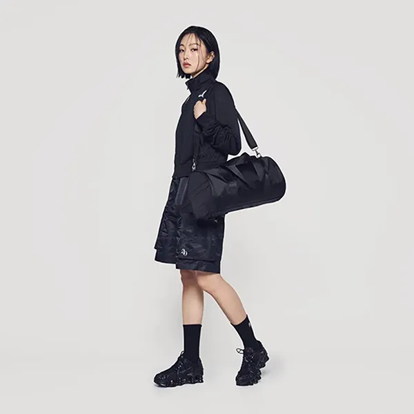 Túi Trống Nữ Acmé De La Vie Duffel Basic Logo Ripstop Two-Way ADLV-24SS-ACRPTW-BLK Màu Đen