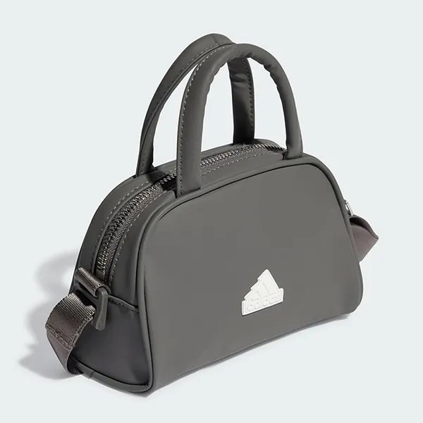 Túi Xách Tay Adidas PU Leather Small Bowling Bag IN9112 Màu Xám