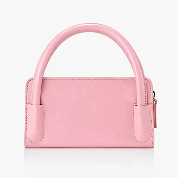 Túi Xách Tay Nữ Find Kapoor Marty Bag B 18 Crinkled Pink Màu Hồng