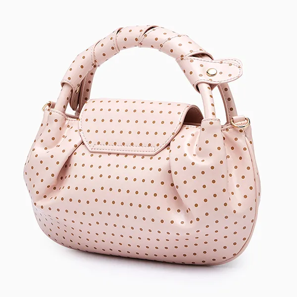 Túi Xách Tay Nữ Lyn Pikkko Top Handle S Handbag - Printed Pink L26SBWA011 Màu Hồng