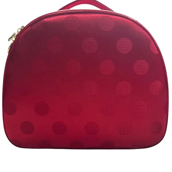 Túi Cốp Đựng Mỹ Phẩm Estée Lauder Gift Limited Chấm Bi Đỏ