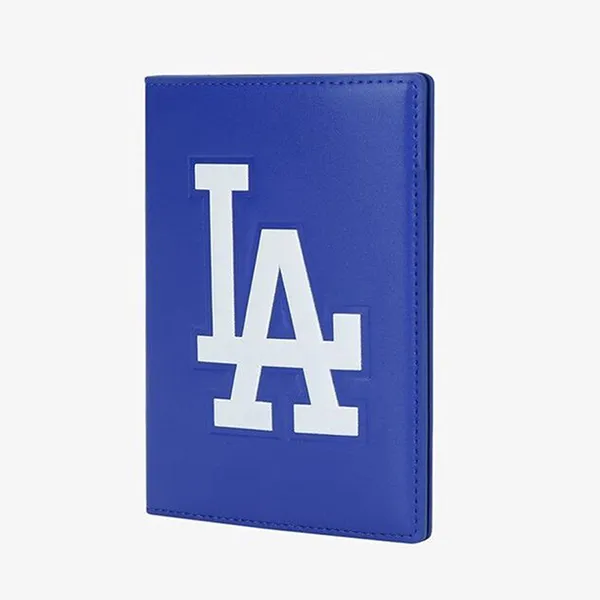 Ví Đựng Thẻ MLB New York Yankees Rectangular Passport Holder 32ET01011-07U Màu Xanh Blue