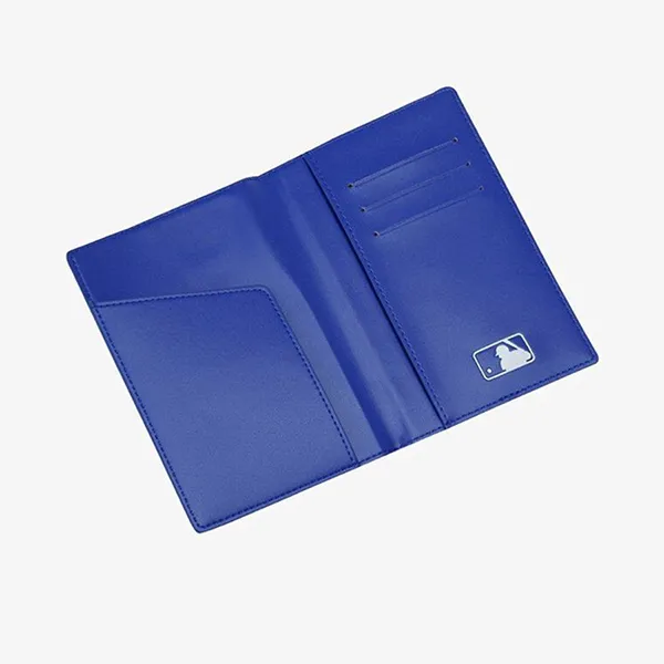 Ví Đựng Thẻ MLB New York Yankees Rectangular Passport Holder 32ET01011-07U Màu Xanh Blue