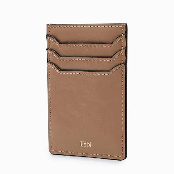 Ví Đựng Thẻ Nữ Lyn Astor Card Holder Wallet - Beige L25FWWA040 Màu Be